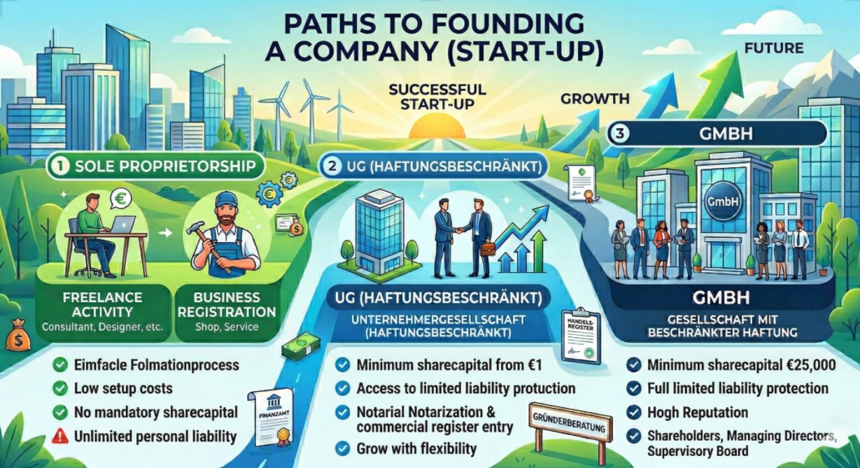 Starting a Business in Germany: Sole Proprietorship or Company?