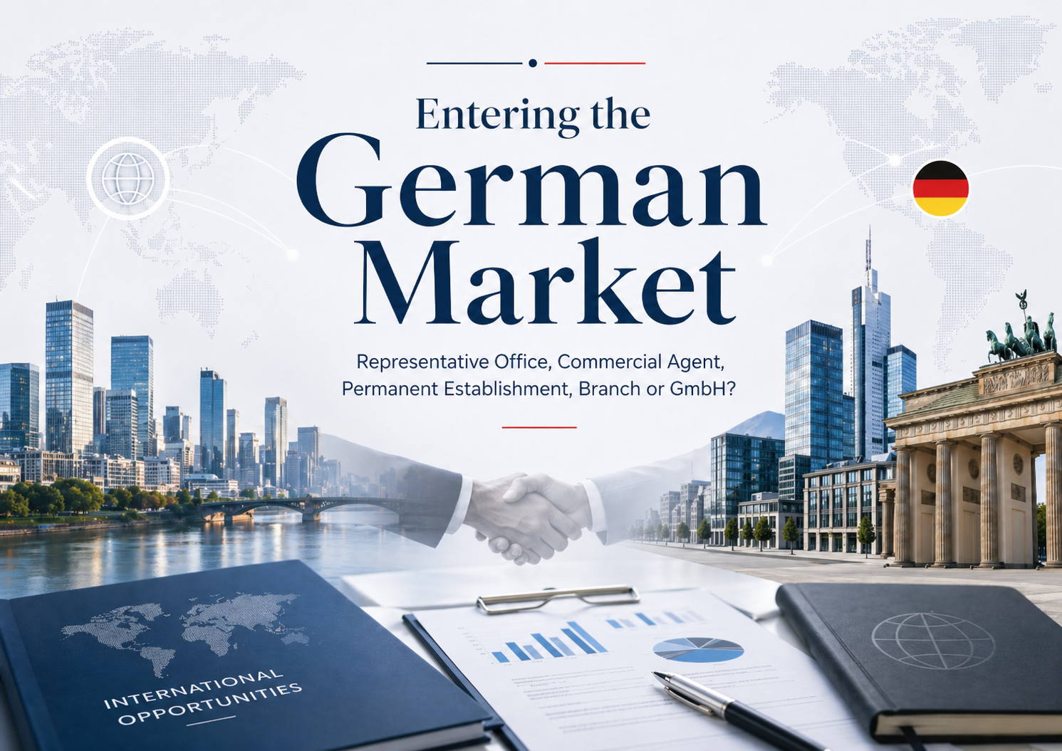 Entering the German Market: Representative Office, Commercial Agent, Permanent Establishment, Branch or GmbH?