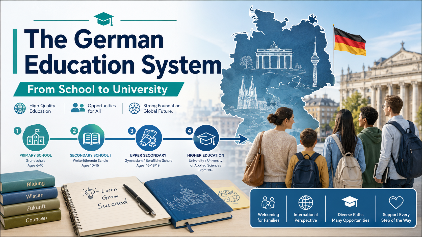 Understanding the German Education System: A Guide for International Families