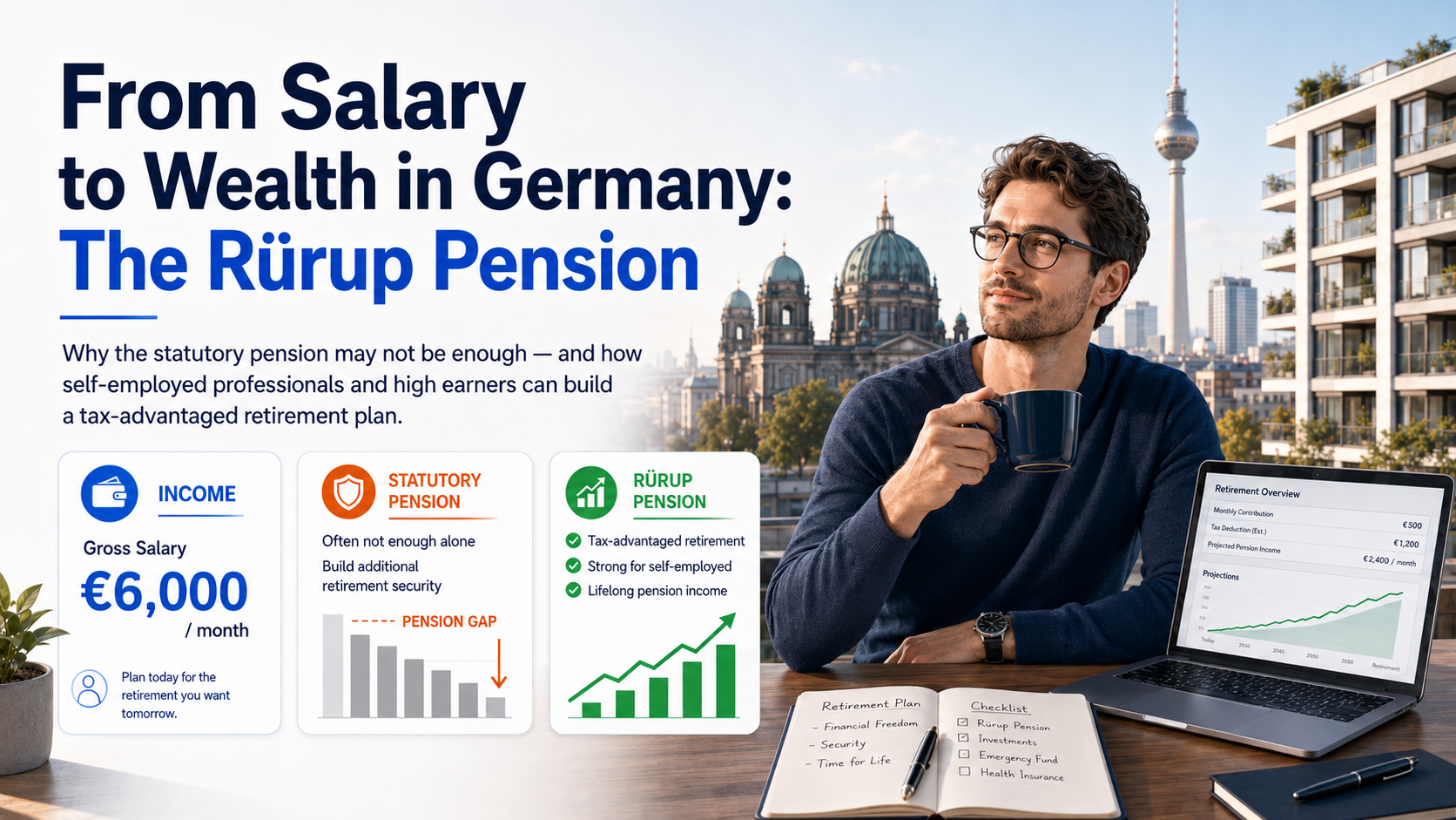 From Salary to Wealth in Germany: The Rürup Pension