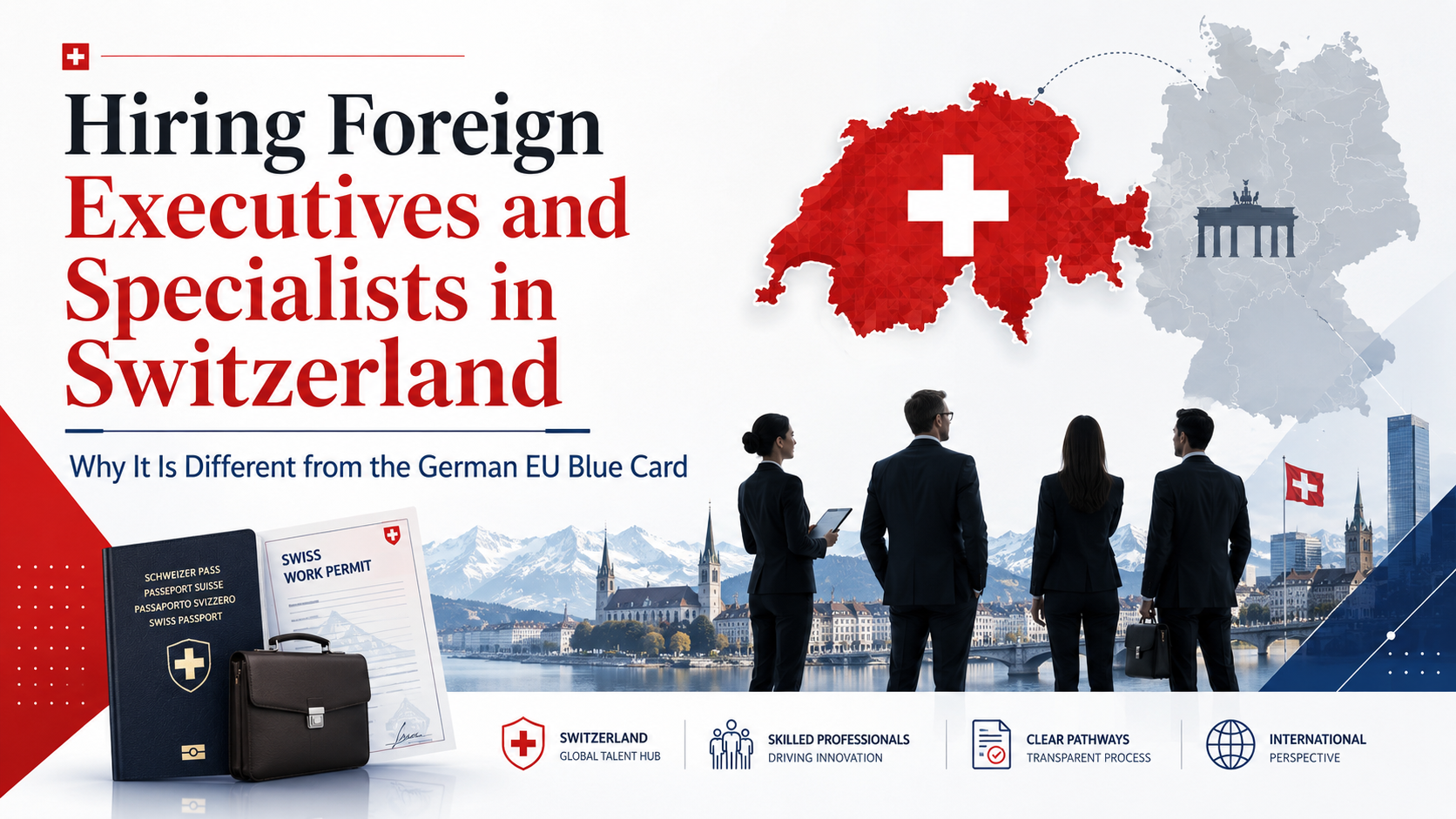 Hiring Foreign Executives and Specialists in Switzerland: Why It Is Not Like the German EU Blue Card